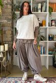 Big Softie Cap Sleeve Knit Top Calico Marl